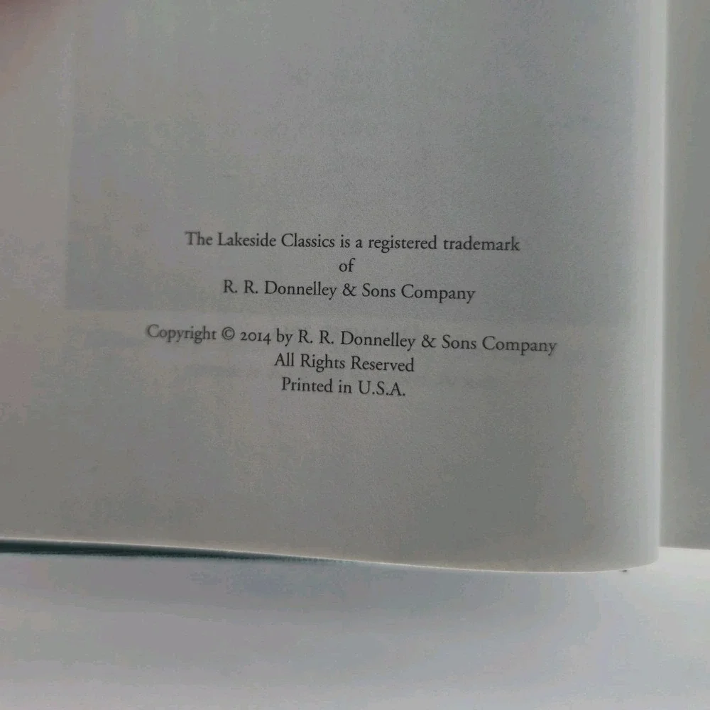 Lakeside Classics R.R. Donnelley 4 Book Lot Green Hardcover Sealed 2012-2015 7x5